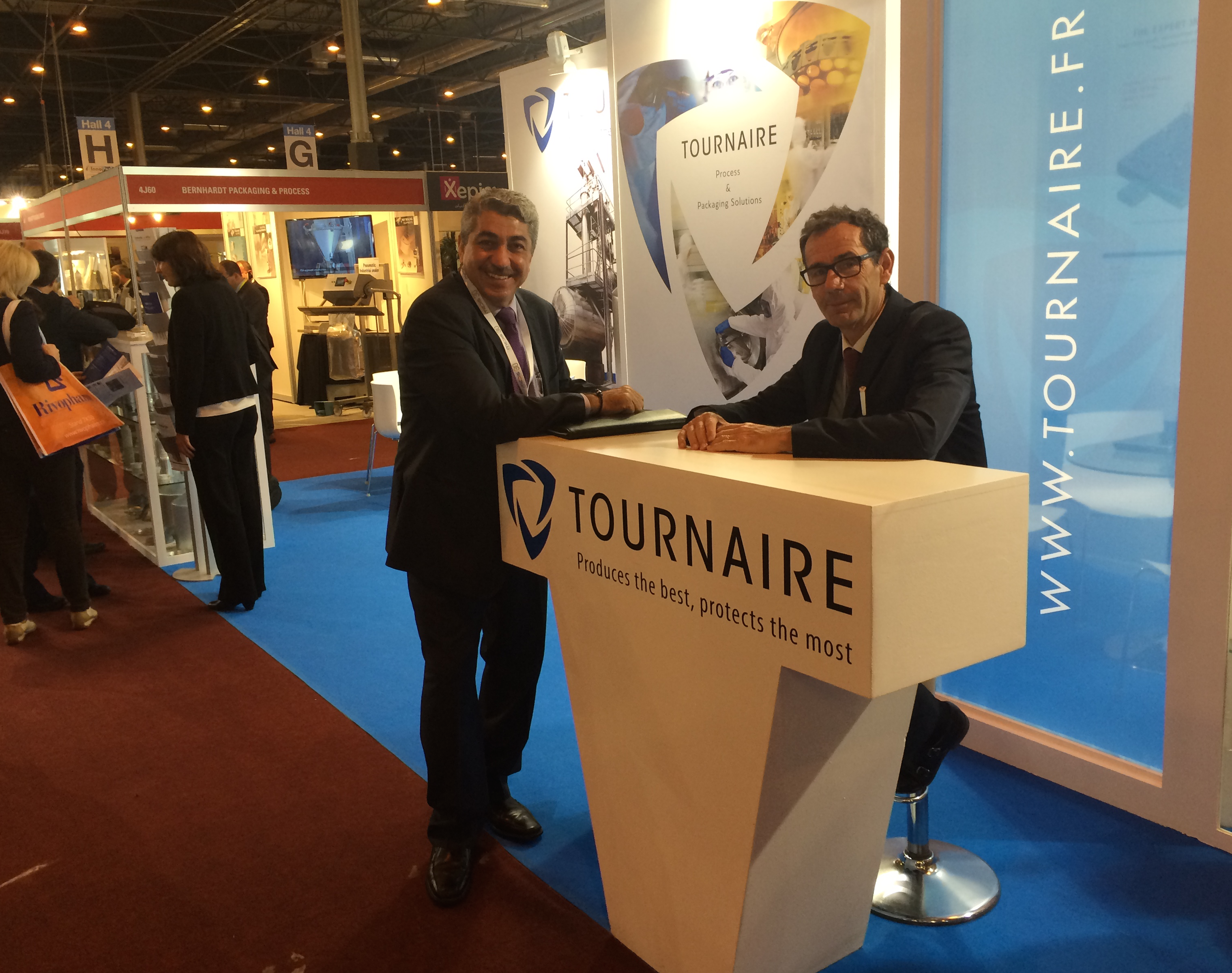 Tournaire at CPhI Worldwide in Madrid