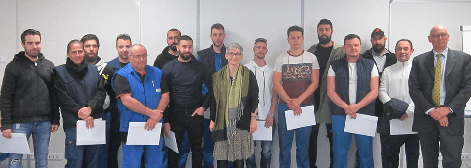 Fourteen new graduates at Tournaire